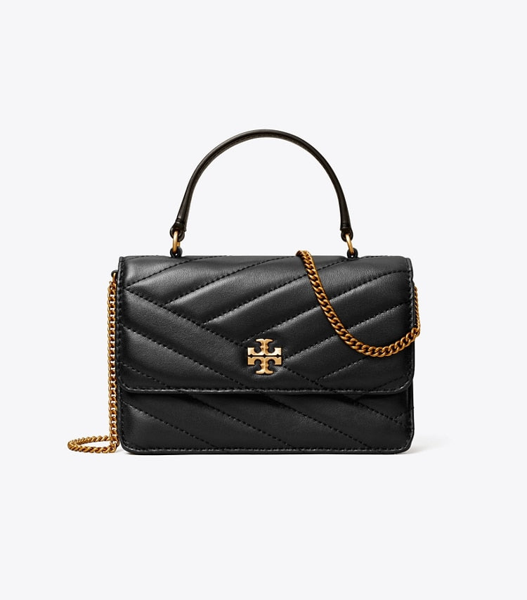 Mini Kira Chevron Top Handle Crossbody