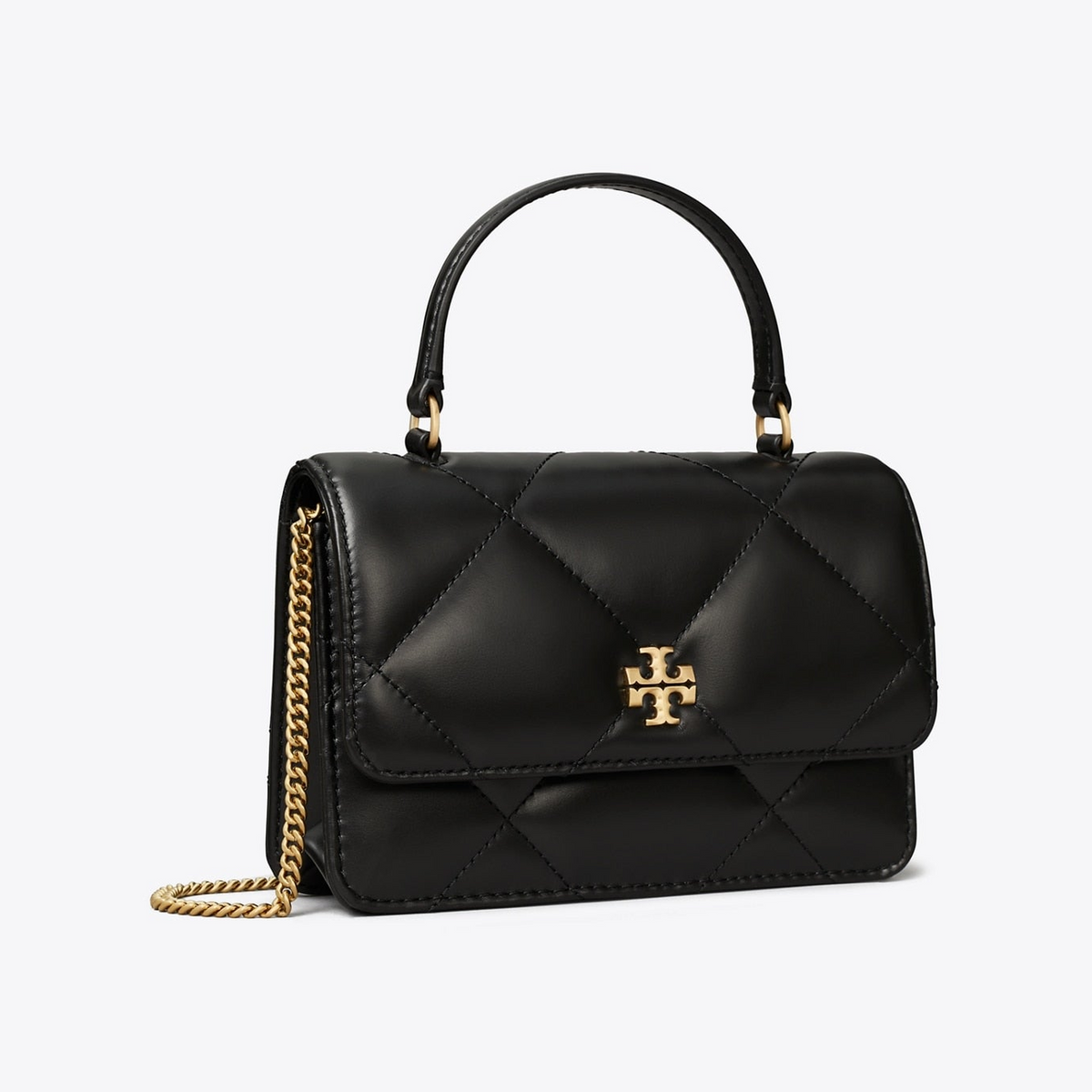 Mini Kira Diamond Quilt Top-Handle Crossbody