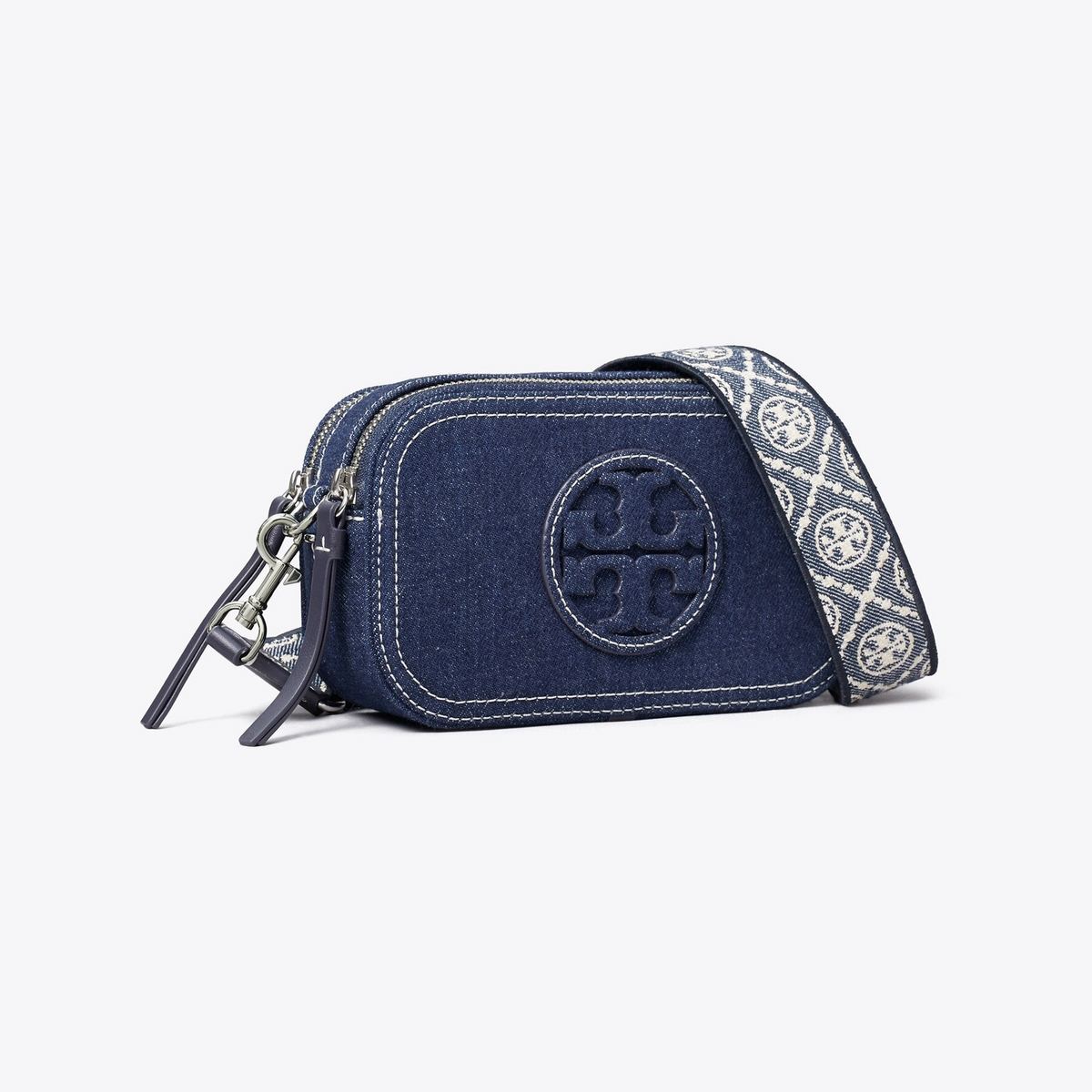 Mini Miller Denim Crossbody Bag