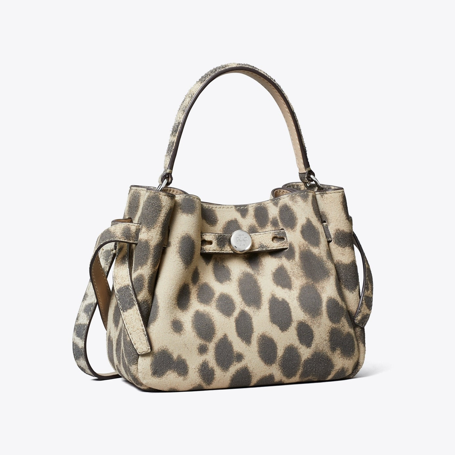 Mini Romy Suede Bucket Bag