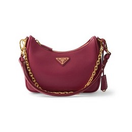 Mini Saffiano Leather Re-Edition Shoulder Bag