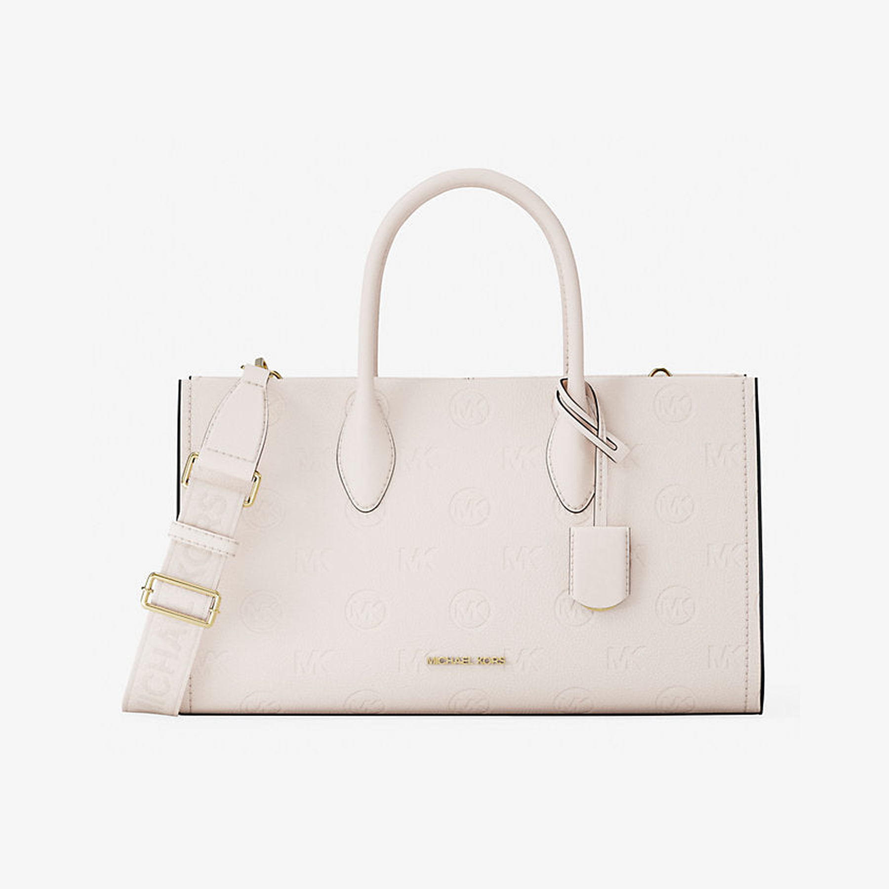 Mirella Medium Logo Debossed Satchel