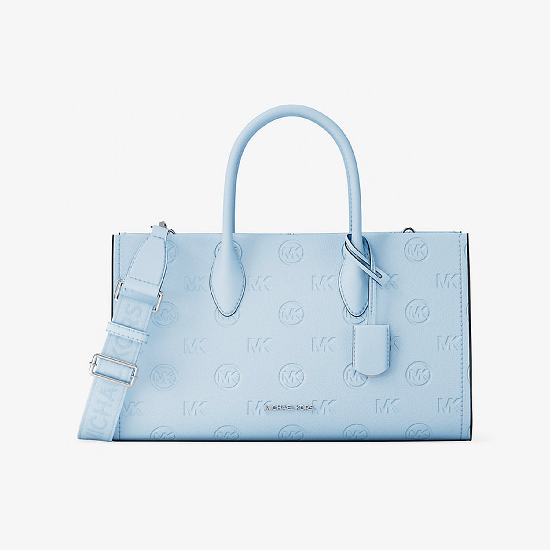 Mirella Medium Logo Debossed Satchel