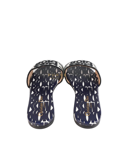Miss Dior Sandals in Blue