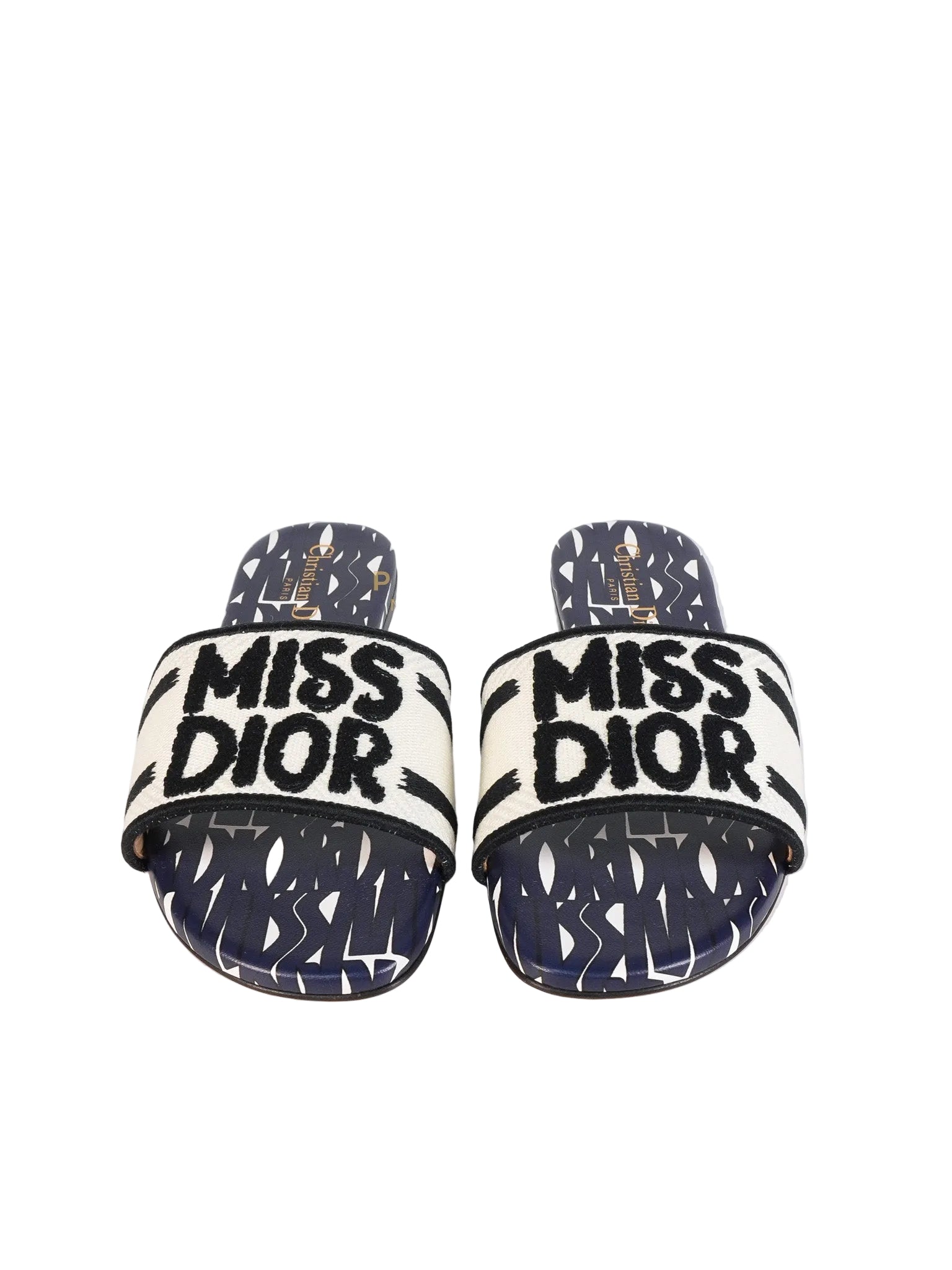 Miss Dior Sandals in Blue