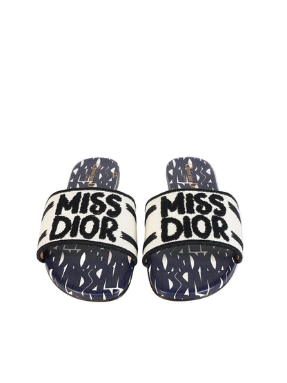 Miss Dior Sandals in Blue