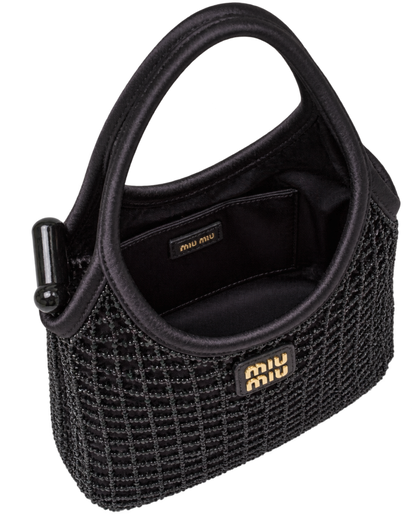Miu Miu Ivy Beaded Duchesse Bag