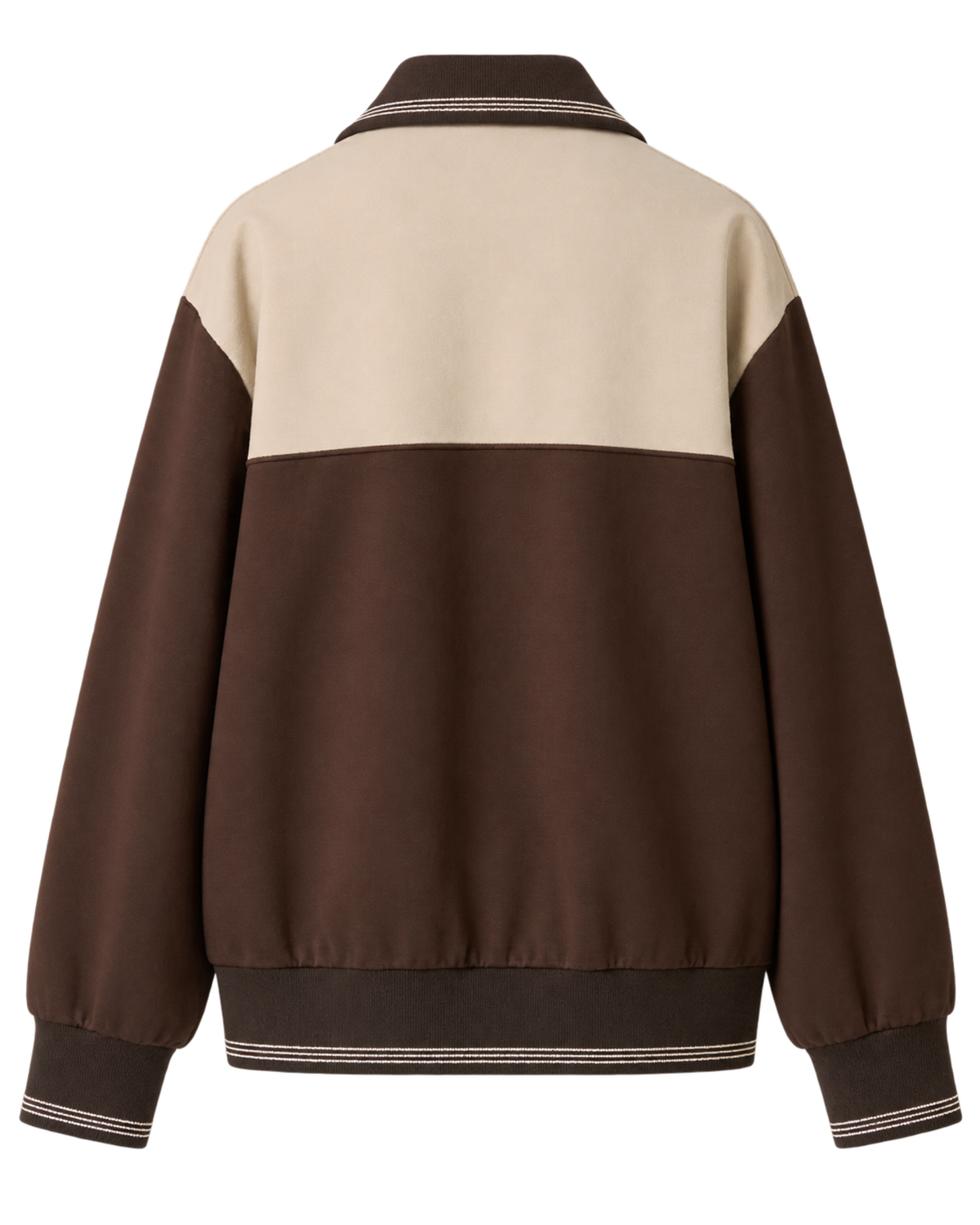Miu Miu knitted-cuffs zip-front sweatshirt
