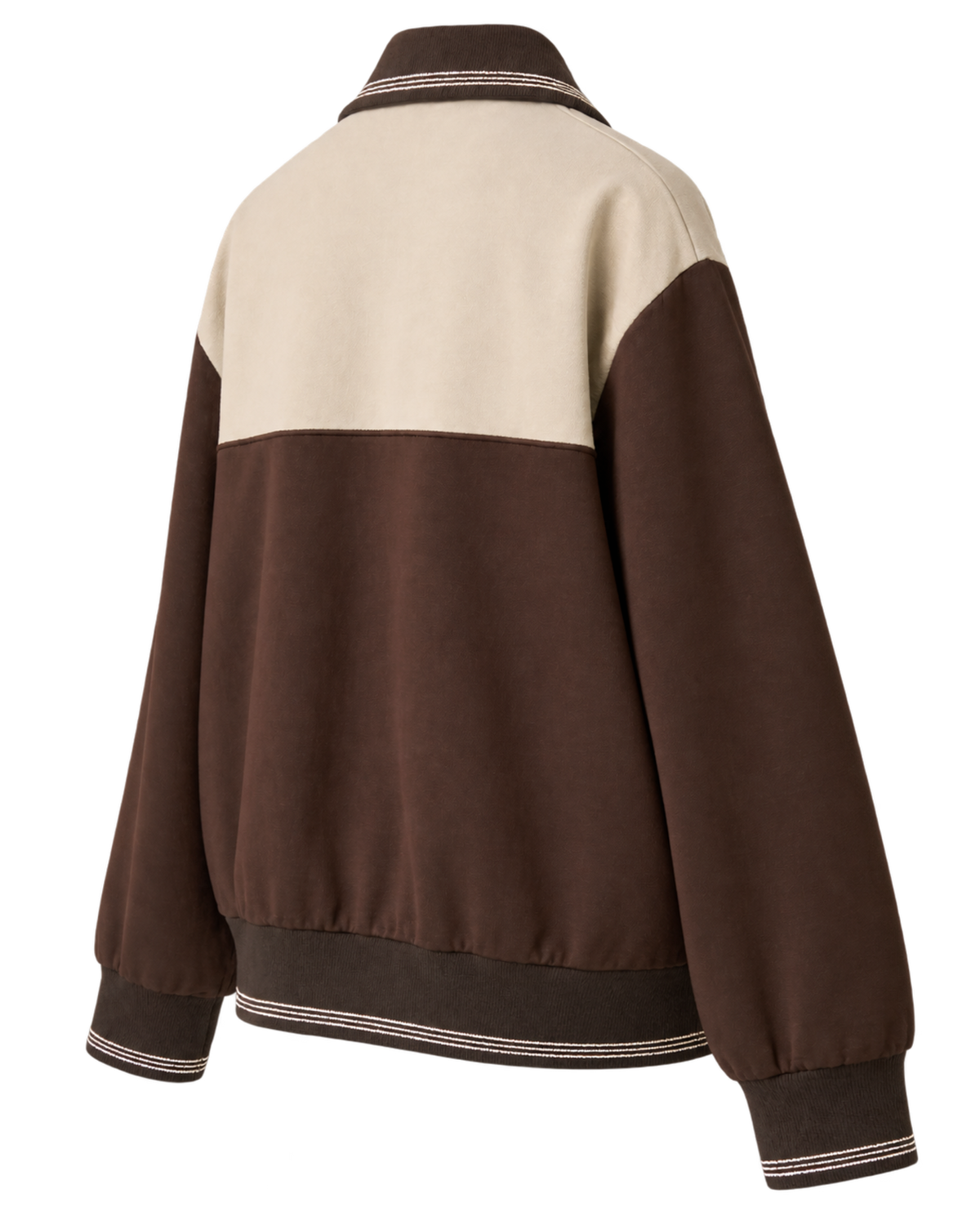 Miu Miu knitted-cuffs zip-front sweatshirt