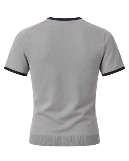 Miu Miu  Technical Yarn Crew-Neck Sweater