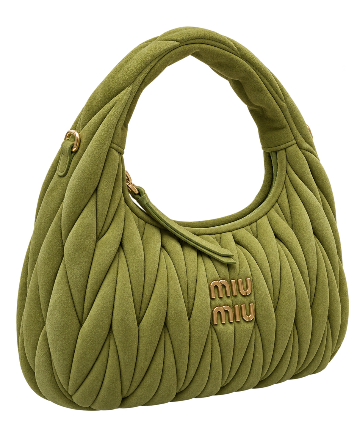 Miu Miu Wonder Hobo in Suede