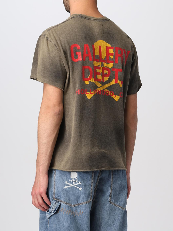 Gallery Dept Zip T-Shirt in Black