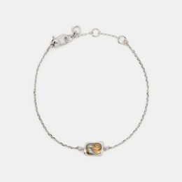 Molten Glass Solitaire Bracelet