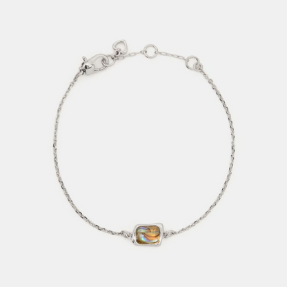 Molten Glass Solitaire Bracelet