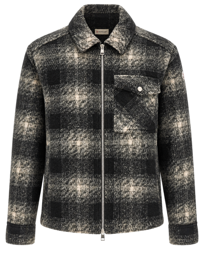 Moncler Gray Polyester Shirt