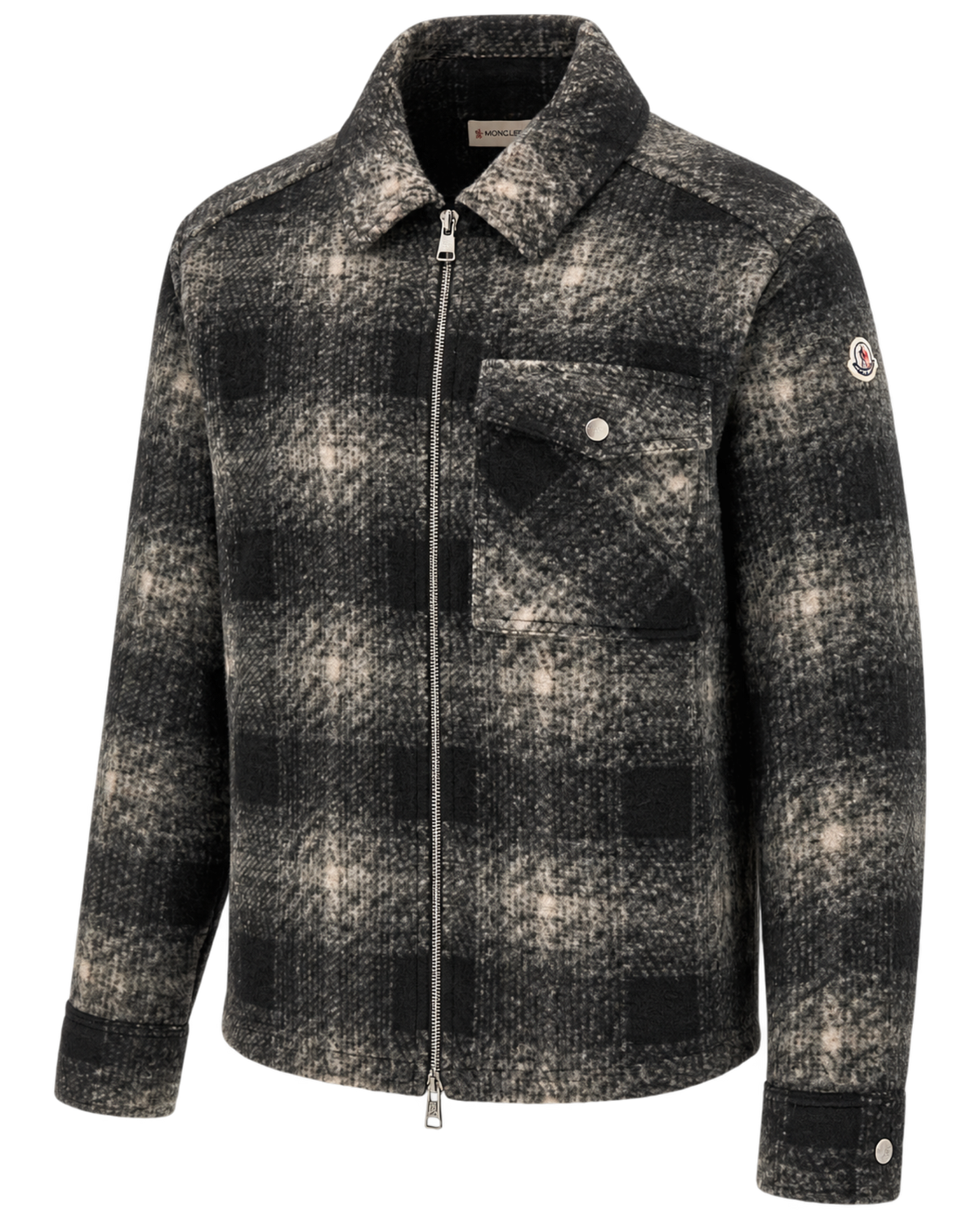 Moncler Gray Polyester Shirt