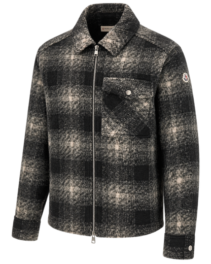 Moncler Gray Polyester Shirt