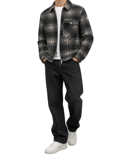 Moncler Gray Polyester Shirt