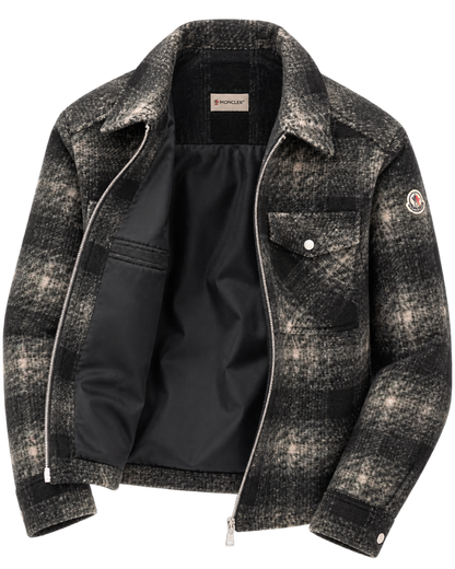 Moncler Gray Polyester Shirt