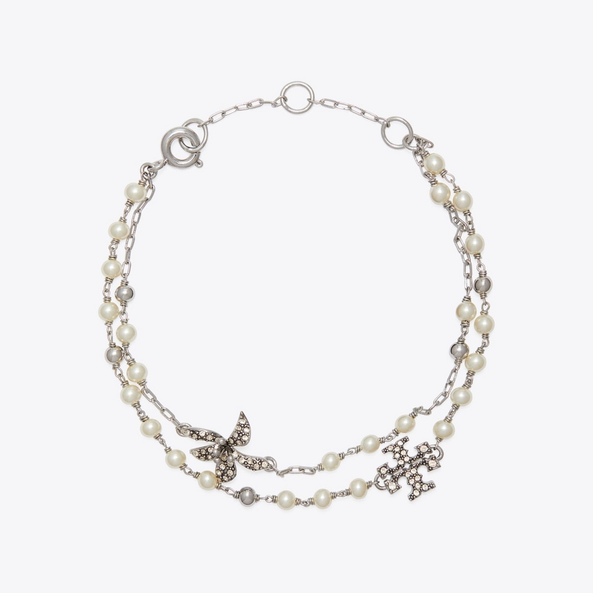 Moondance Multi Strand Pearl Bracelet