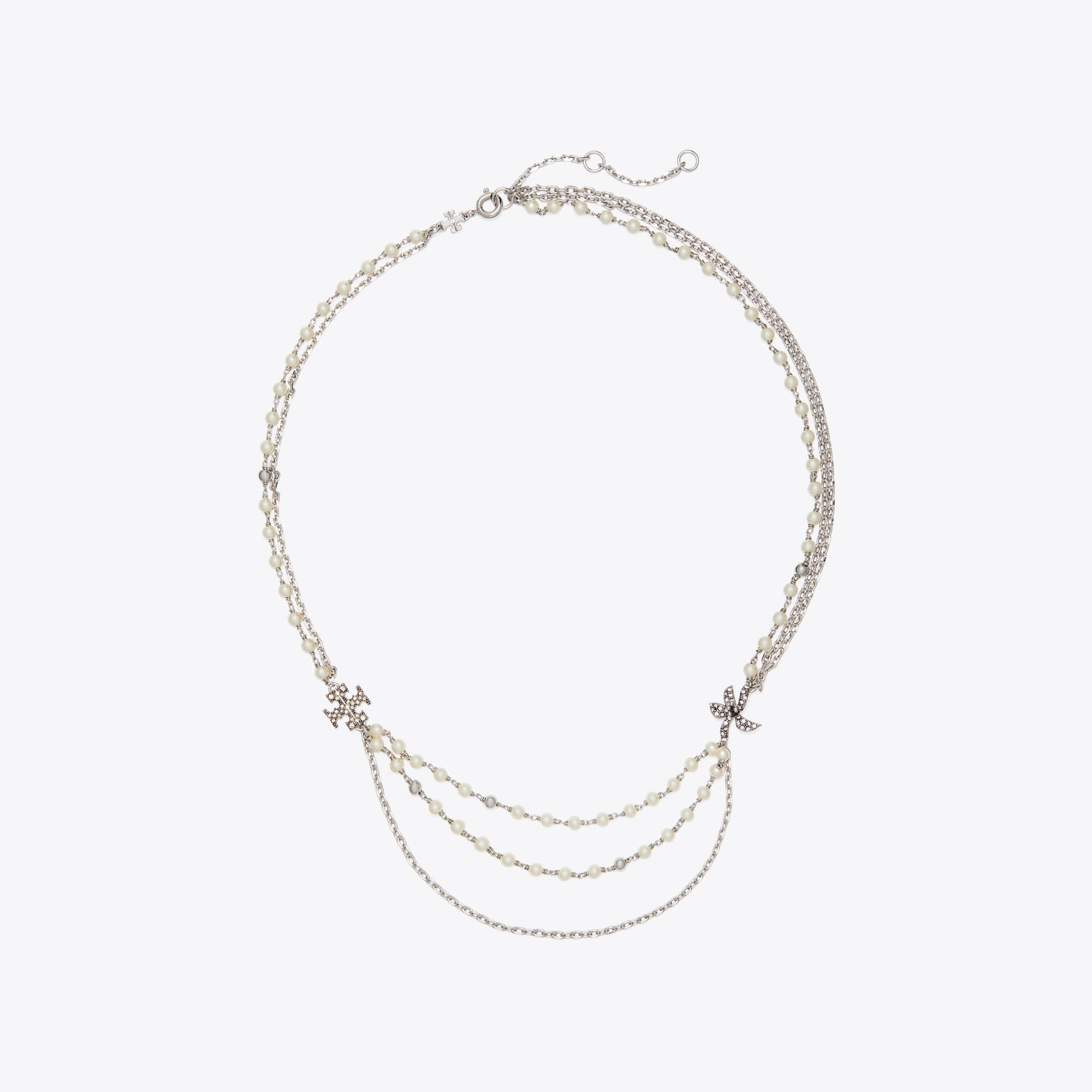 Moondance Multi Strand Pearl Necklace