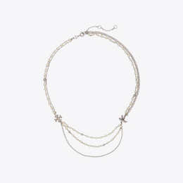 Moondance Multi Strand Pearl Necklace