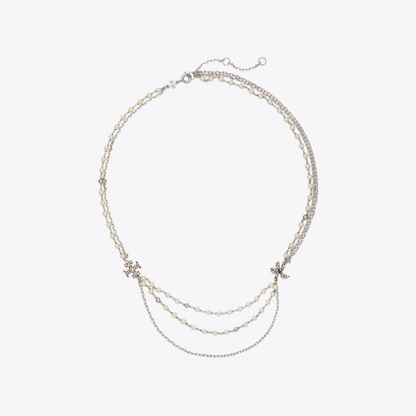 Moondance Multi Strand Pearl Necklace