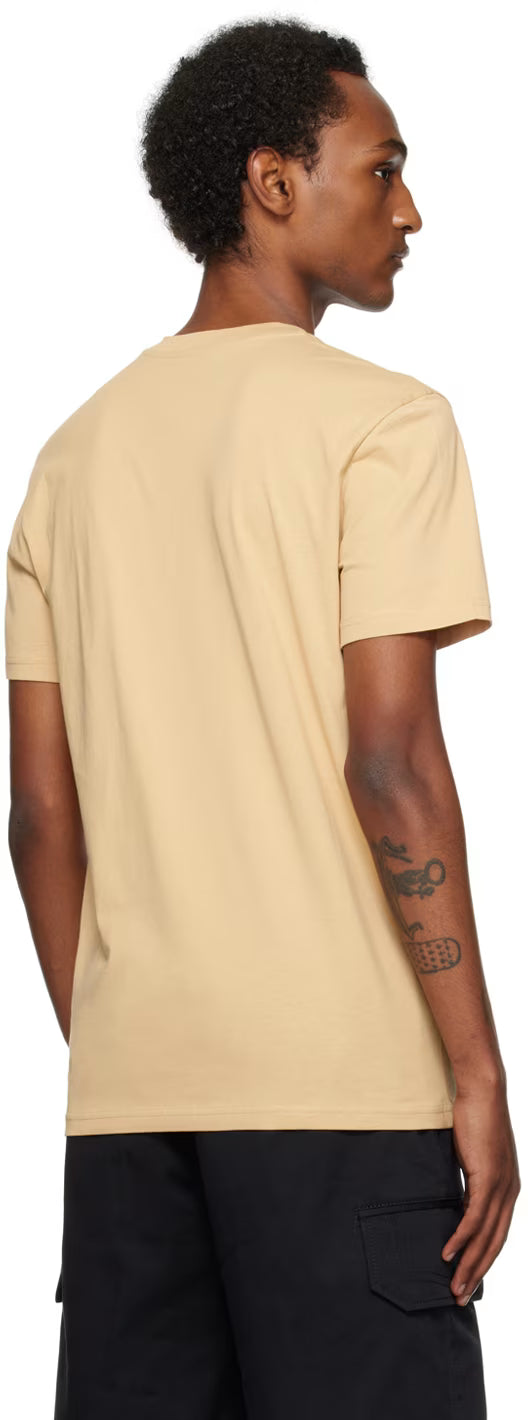 Beige Printed T-Shirt