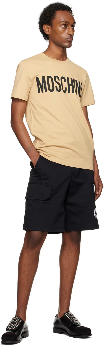 Beige Printed T-Shirt