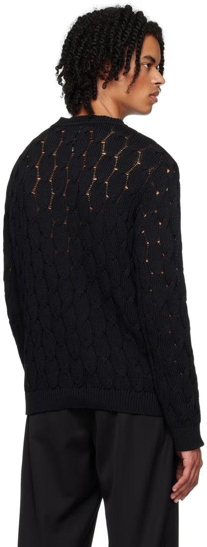 Black Anarchy Sweater