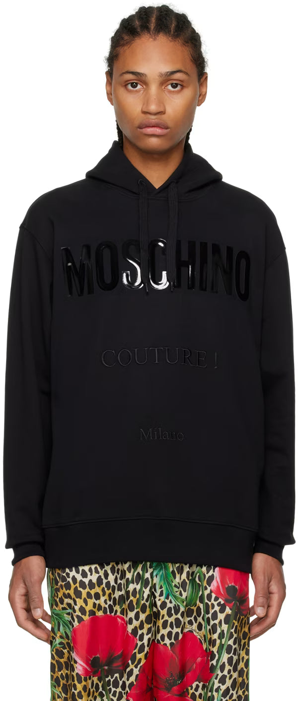 Black 'Couture' Hoodie