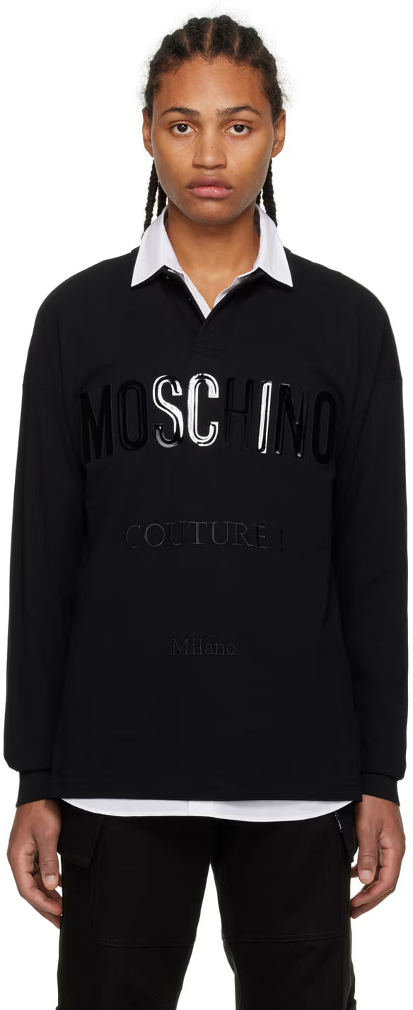 Black 'Couture' Polo