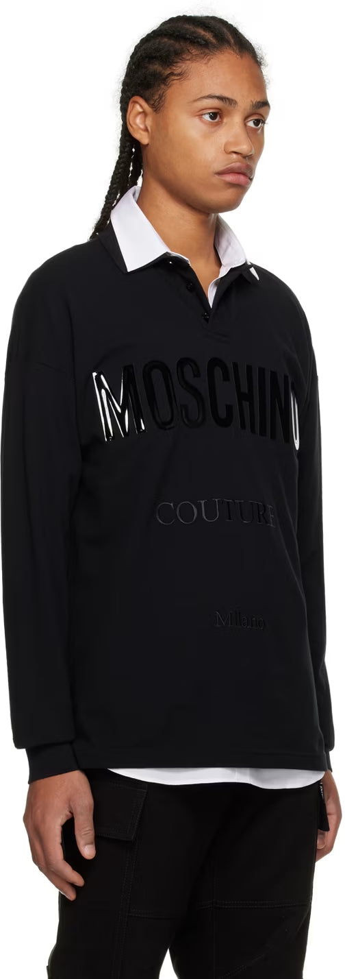 Black 'Couture' Polo