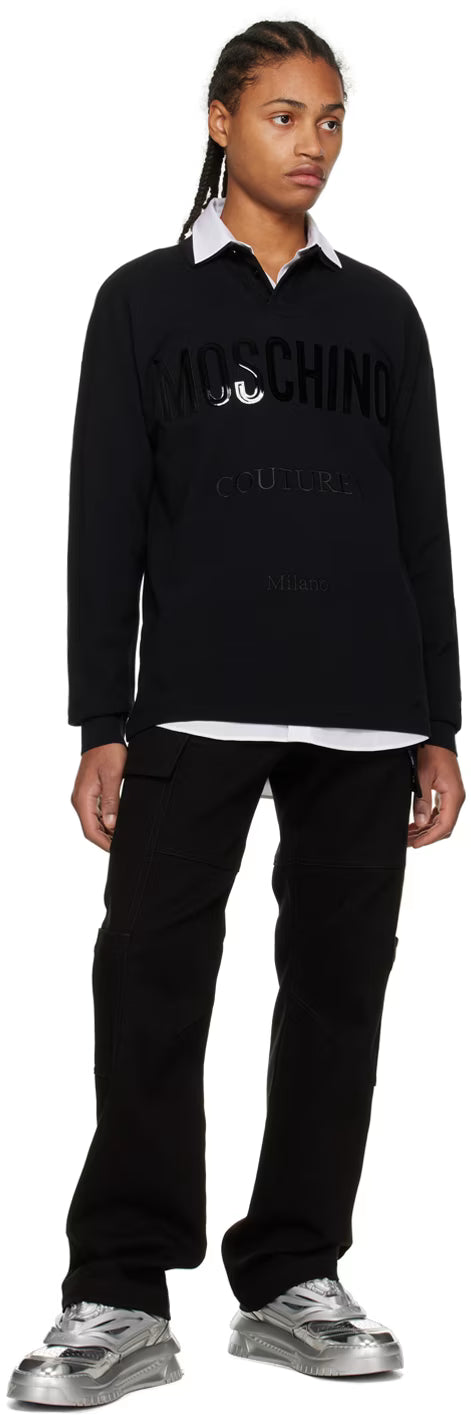 Black 'Couture' Polo