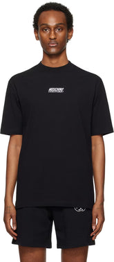 Black Embroidered T-Shirt