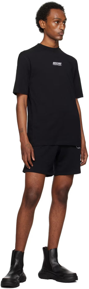 Black Embroidered T-Shirt
