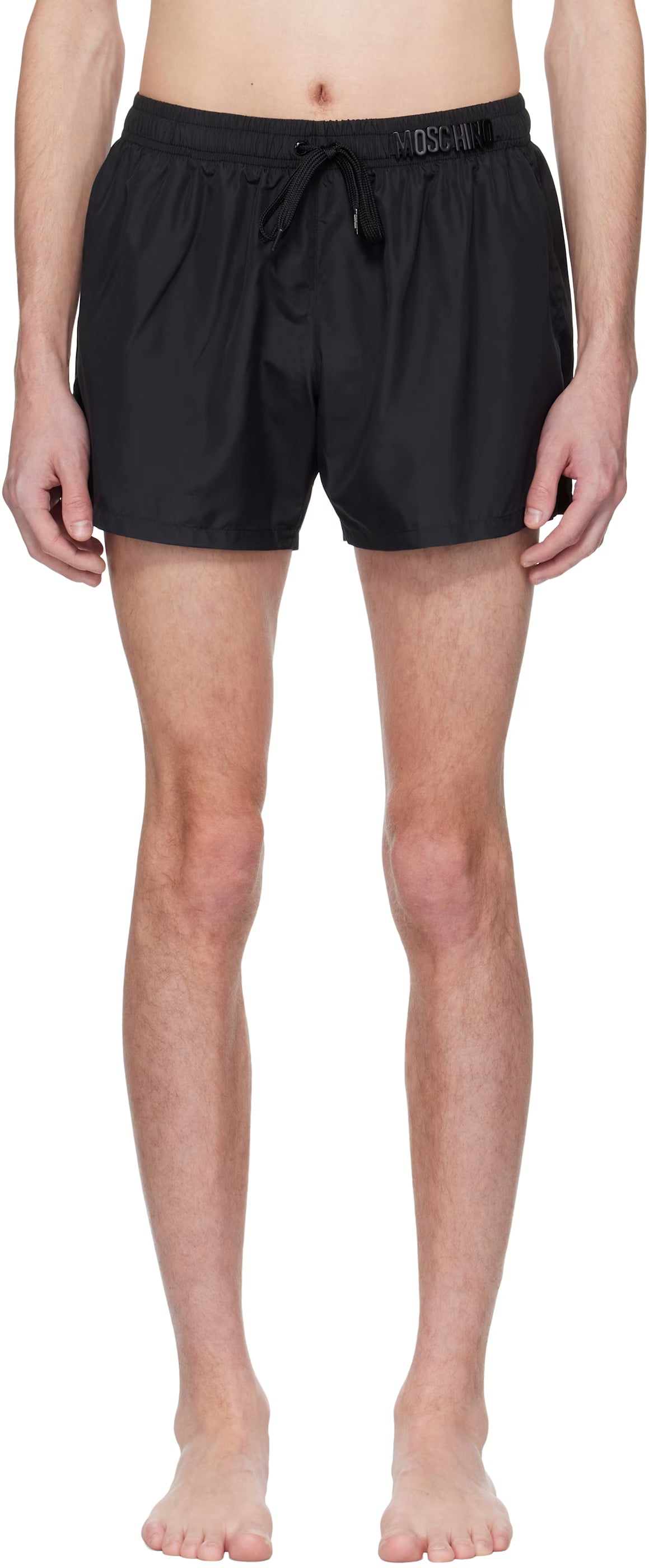 Black Letters Swim Shorts