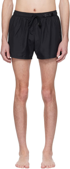 Black Letters Swim Shorts