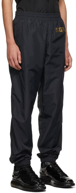 Black Logo Track Pants