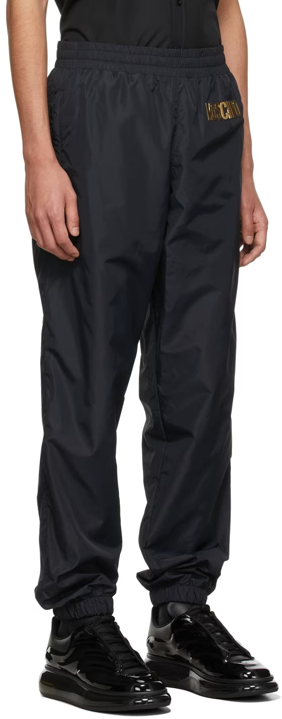 Black Logo Track Pants