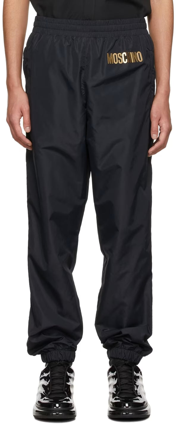Black Logo Track Pants