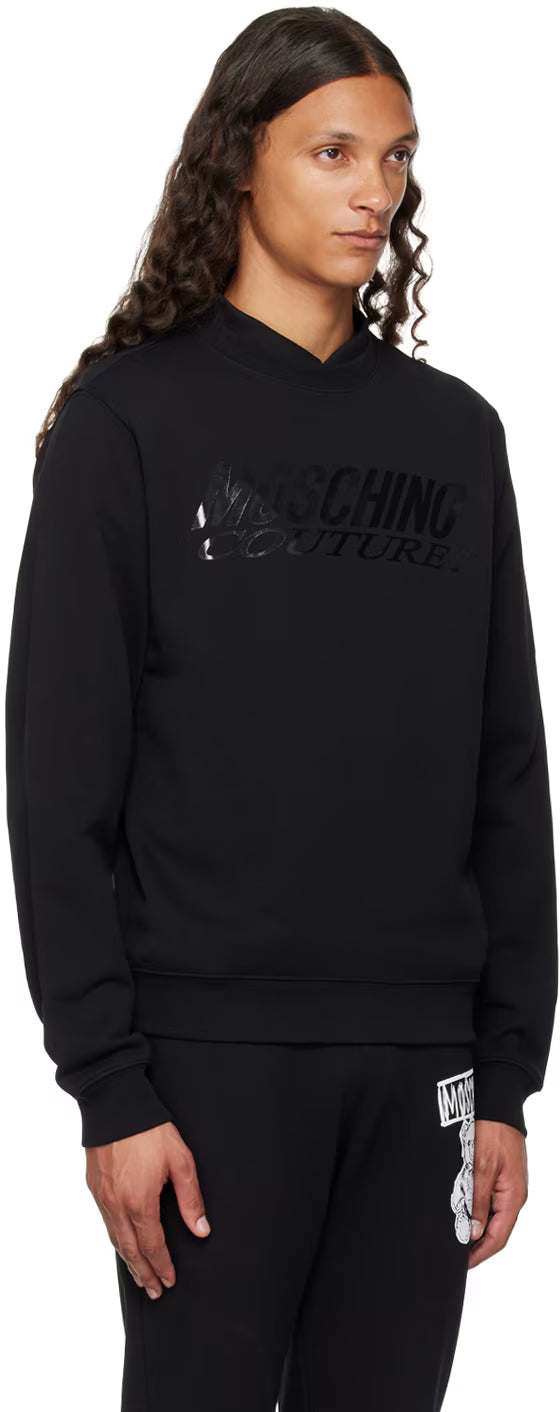 Black 'Moschino Couture!' Sweatshirt