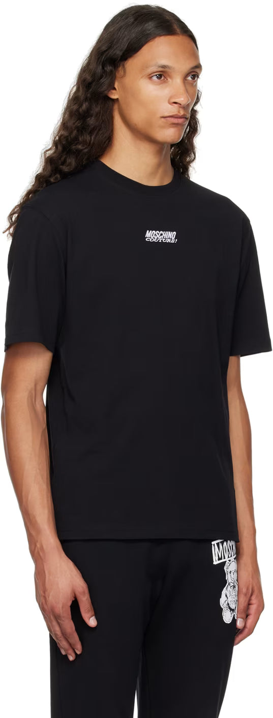 Black 'Moschino Couture!' T-Shirt