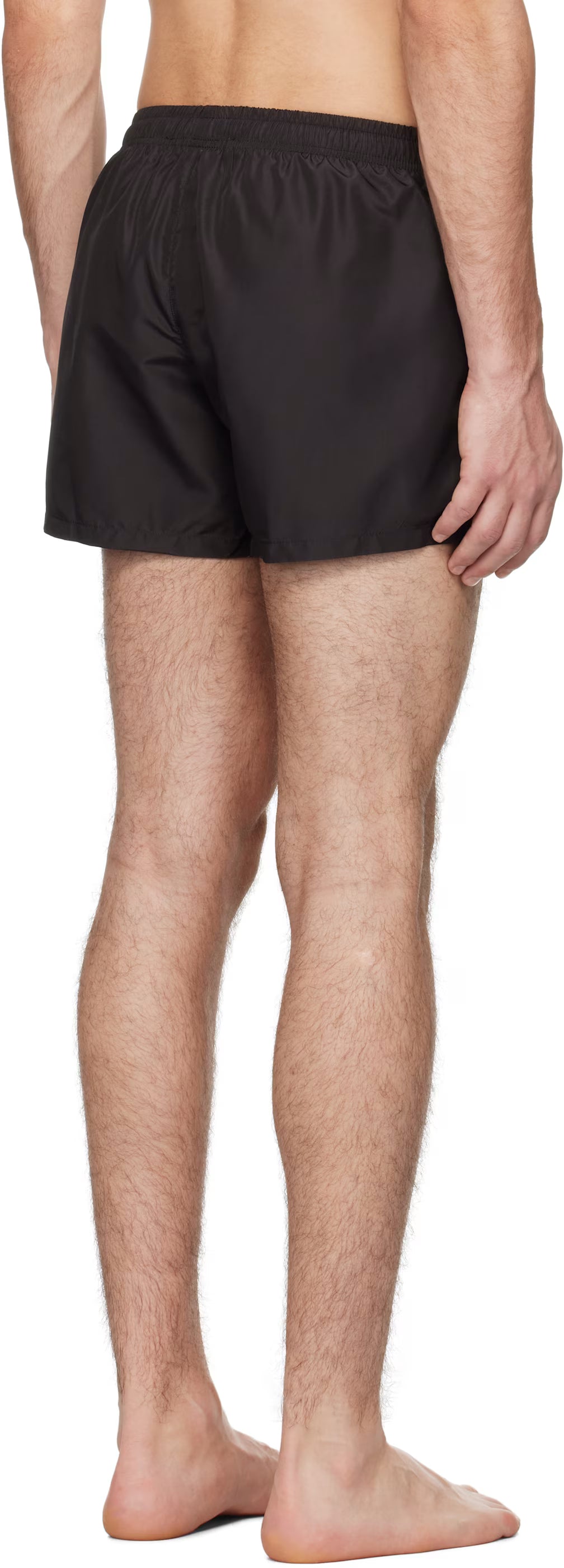 Black 'Moschino' Teddy Bear Swim Shorts