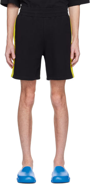 Black Paint Shorts