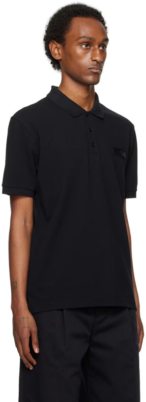 Black Patch Polo