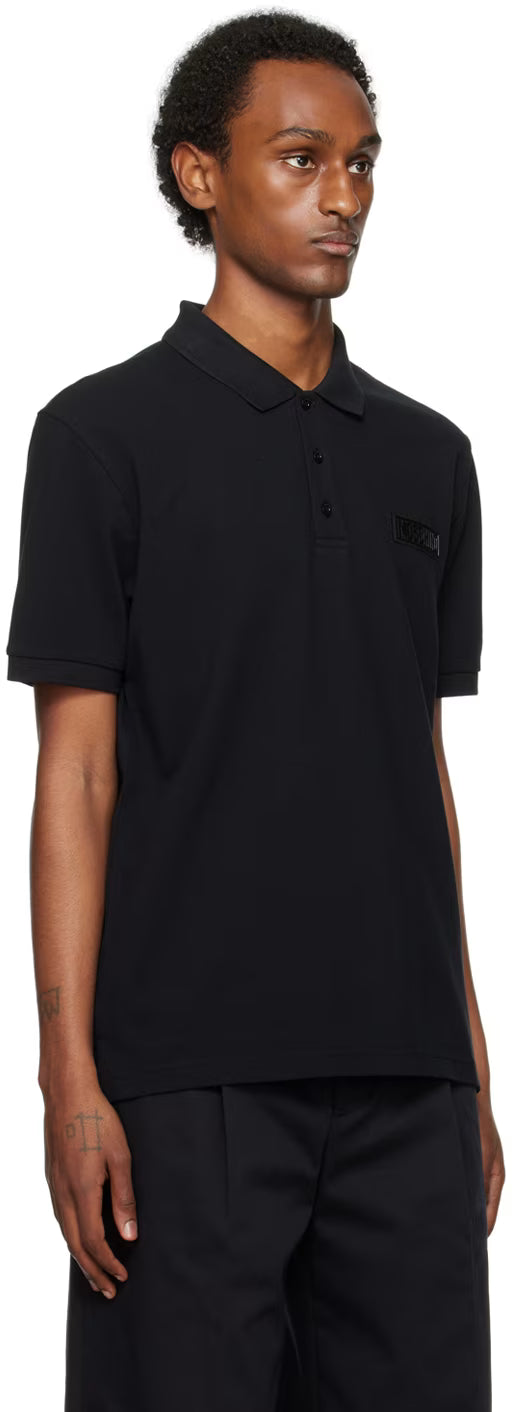 Black Patch Polo