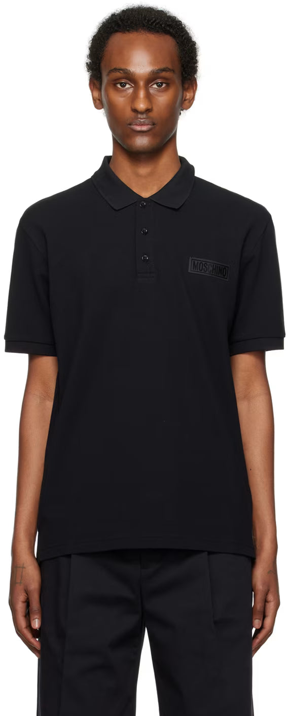 Black Patch Polo