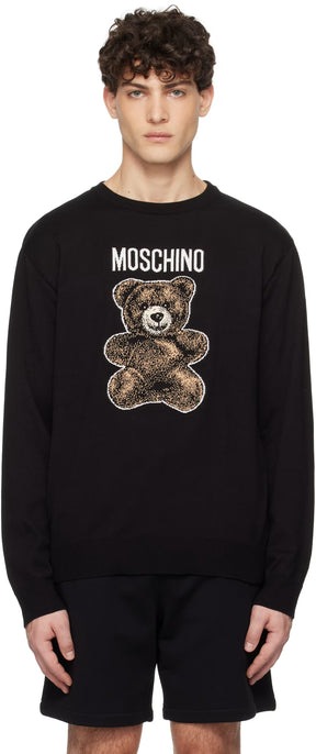 Black Teddy Bear Sweater