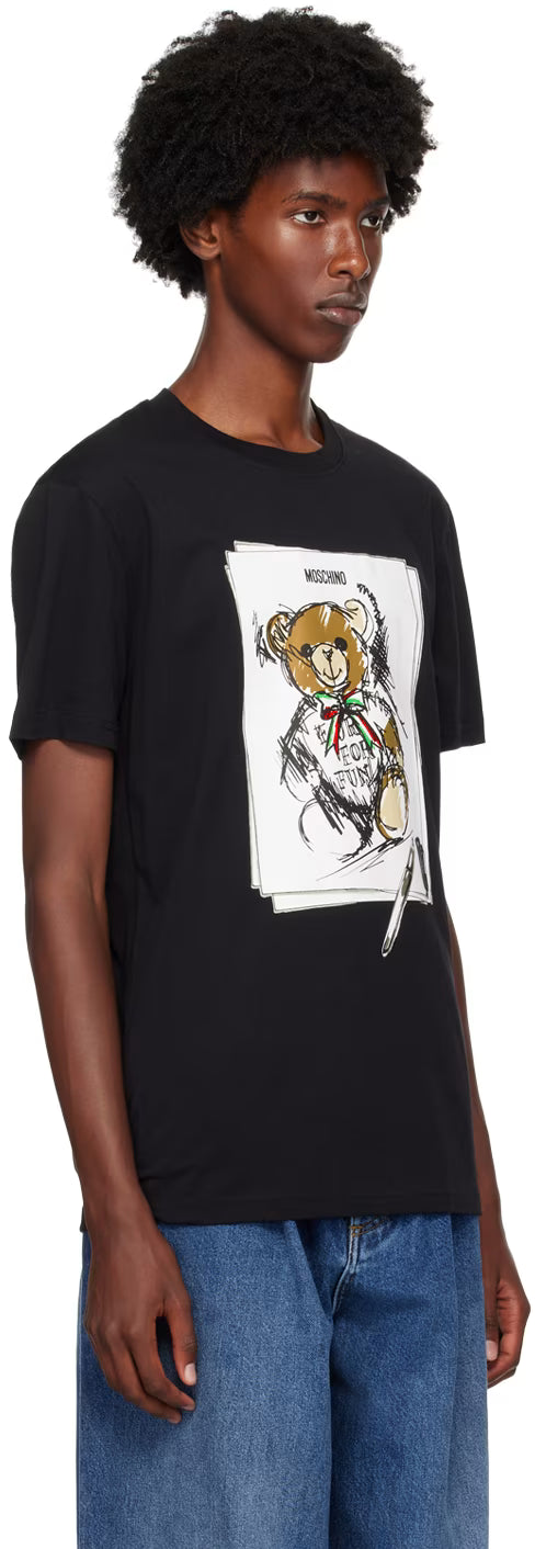 Black Teddy Bear T-Shirt